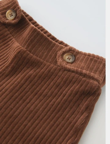 Pantaloni Zara, maro