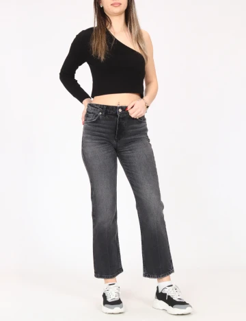 Blugi Zara, gri inchis