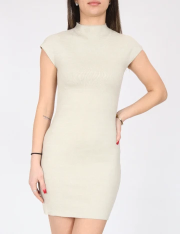 Rochie scurta Zara, bej