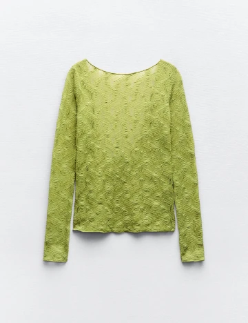 Bluza Zara, verde