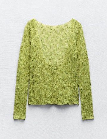 Bluza Zara, verde