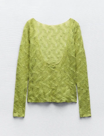 Bluza Zara, verde