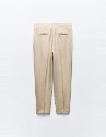 Pantaloni Zara, bej