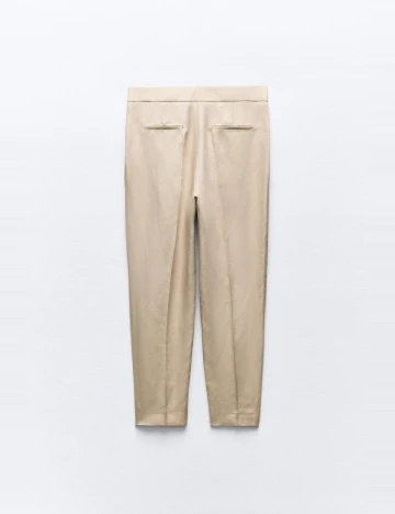 Pantaloni Zara, bej