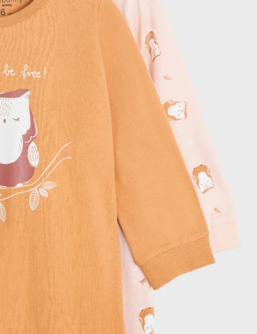 Set salopete 2 bucati Sinsay, mix culori