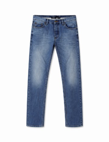 
						Blugi Pull&Bear, albastru