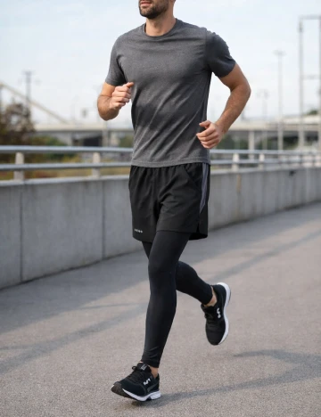 Pantaloni Pull&Bear, negru