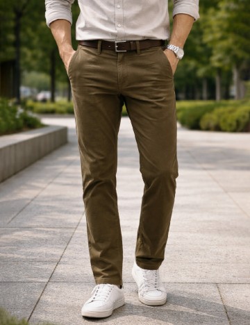 
						Pantaloni Zara, kaki