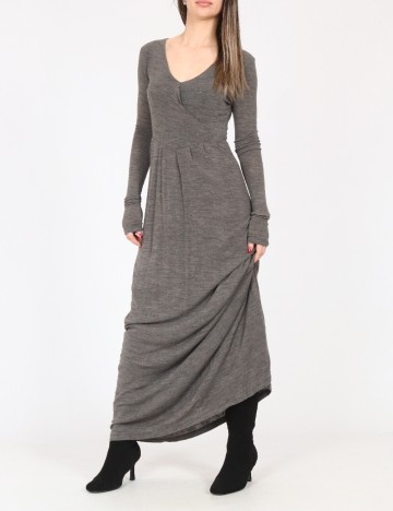 
						Rochie lunga Zara, gri