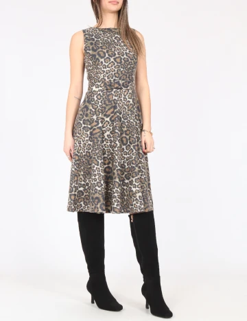 Rochie medie Zara, animal print