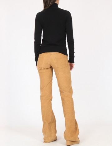 Pantaloni Zara, maro