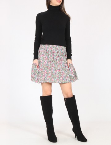 Fusta Zara, floral print