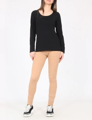 Colanti Bershka, maro deschis