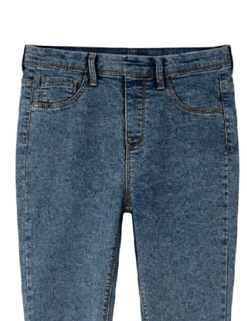 Pantaloni Bershka, albastru