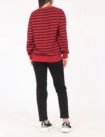 Bluza Zara, rosu/negru