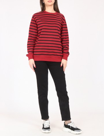 Bluza Zara, rosu/negru