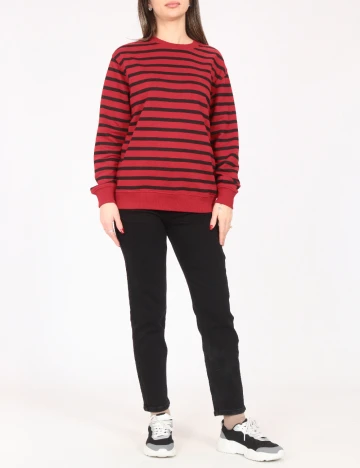 Bluza Zara, rosu/negru