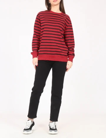 Bluza Zara, rosu/negru