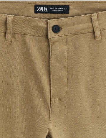 Pantaloni Zara, kaki