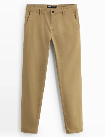 Pantaloni Zara, kaki