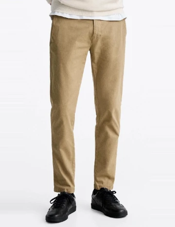 Pantaloni Zara, kaki