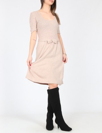 
						Rochie scurta Zara, bej