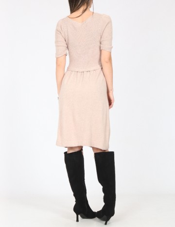 Rochie scurta Zara, bej