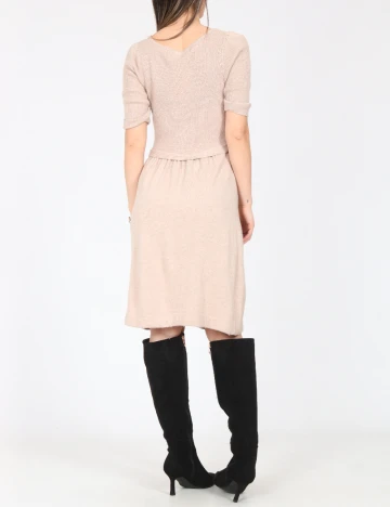 Rochie scurta Zara, bej