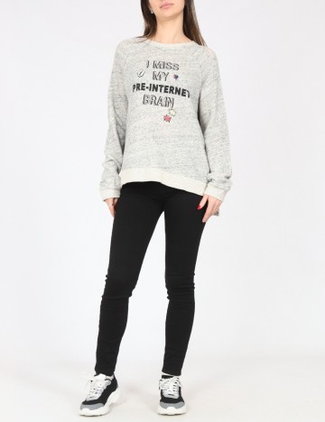 Bluza Bershka, gri