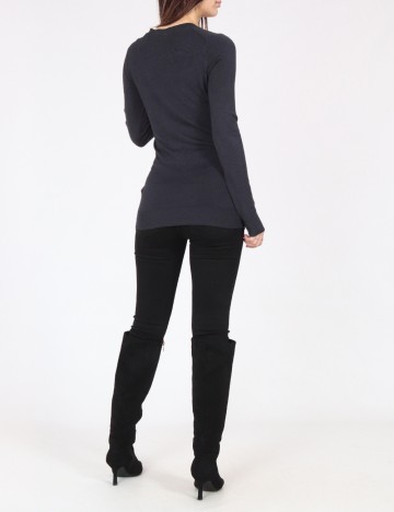 Cardigan Zara, gri inchis