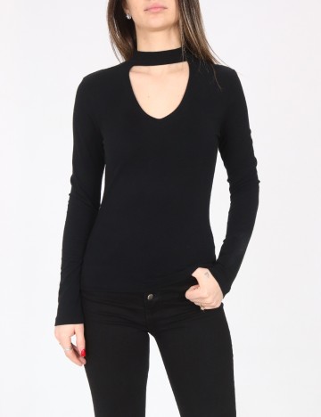 Bluza Bershka, negru