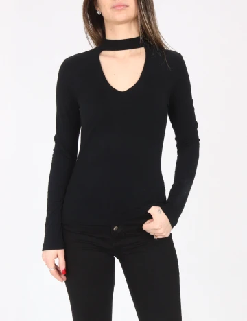 Bluza Bershka, negru