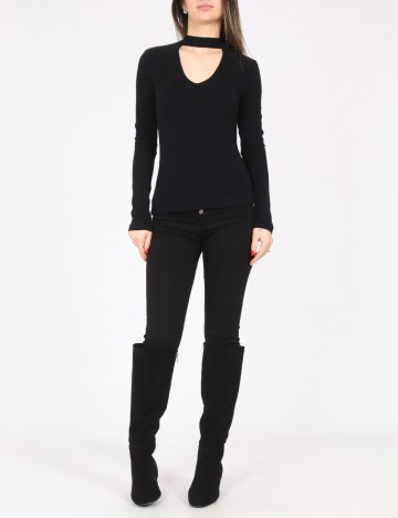 Bluza Bershka, negru