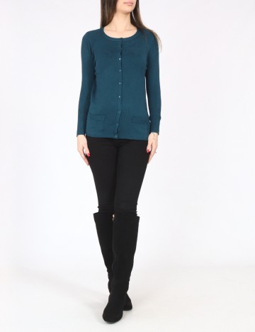 Cardigan Zara, verde