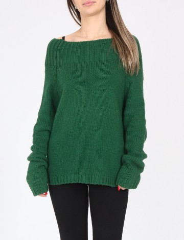 
						Pulover Oversize Zara, verde