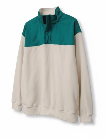 Jacheta Zara, verde/ecru