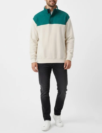 Jacheta Zara, verde/ecru