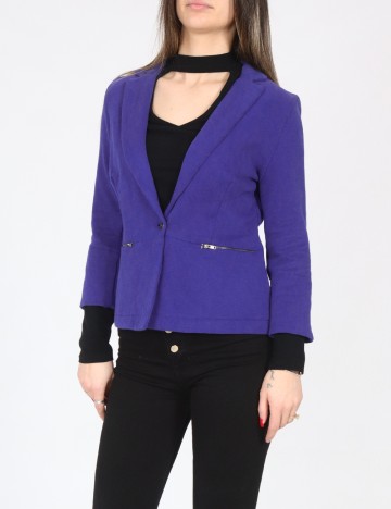 Sacou Zara, albastru