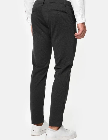 Pantaloni INDICODE, gri inchis