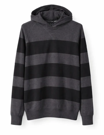 Hanorac Zara, gri/negru