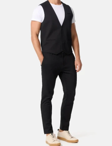 Pantaloni Jeff Urban Tailoring, negru