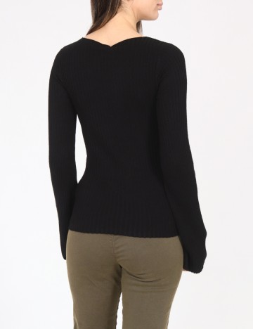 Bluza Bershka, negru