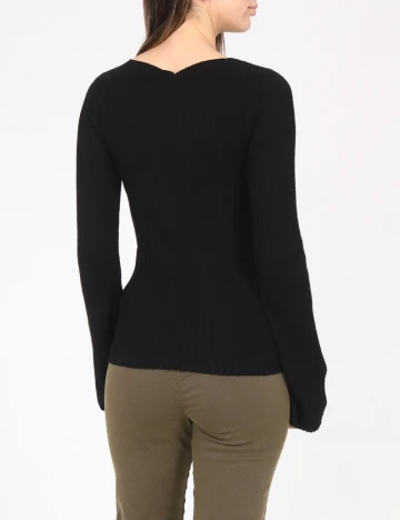 Bluza Bershka, negru