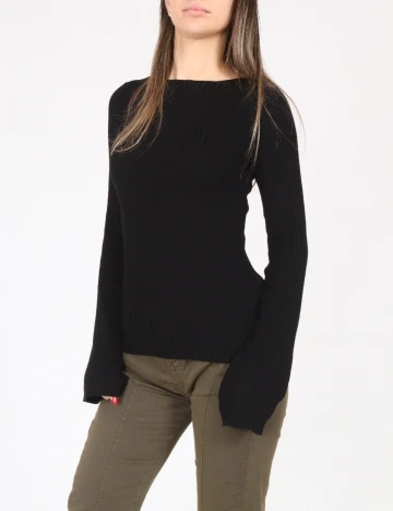 Bluza Bershka, negru
