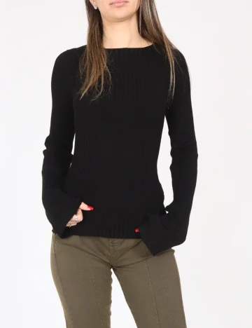 Bluza Bershka, negru