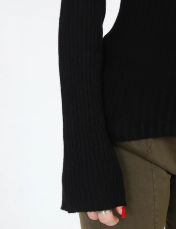 Bluza Bershka, negru