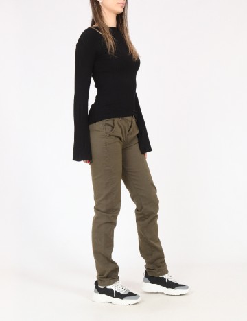 Pantaloni Bershka, verde