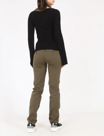 Pantaloni Bershka, verde