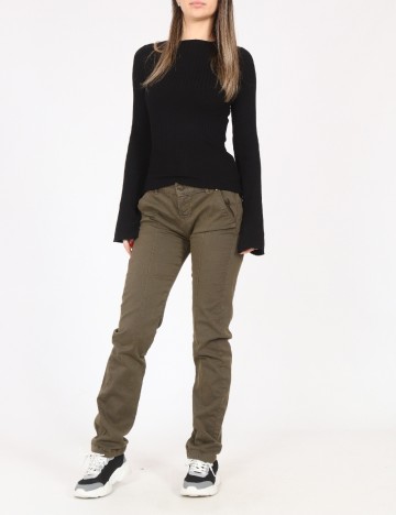 Pantaloni Bershka, verde