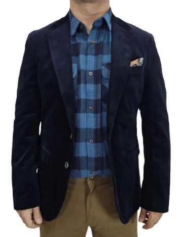 Sacou Jeff Urban Tailoring, bleumarin inchis